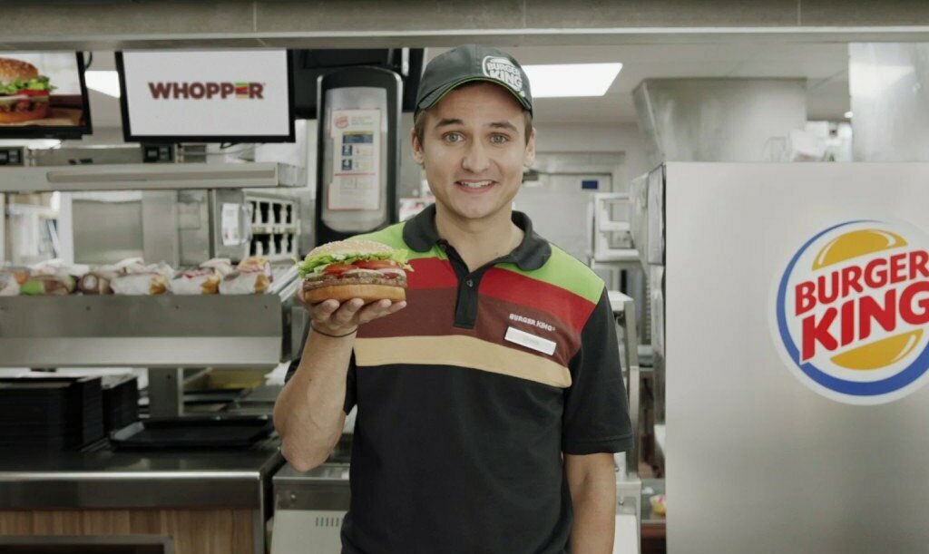 Работник ресторана Burger King&nbsp;